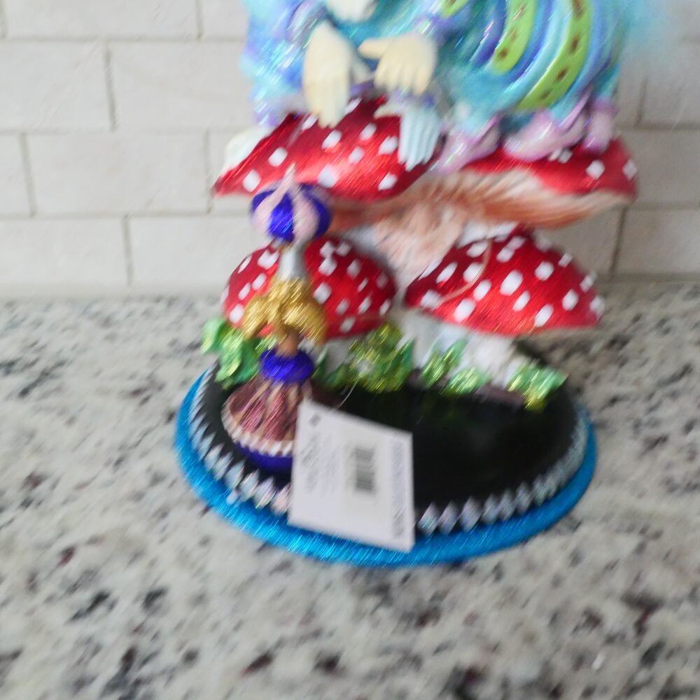 NEW Kurt Adler 15-inch Hollywood Caterpillar Nutcracker Alice in Wonderland - Picture 16 of 16